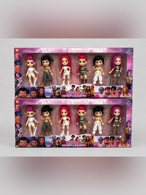 KPOP Demon Hunters Figure Set 2-Pack – 12 Collectible Figures – Brand New Sealed